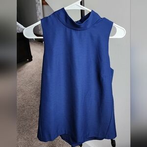 DKNYC Women's Sleeveless Blue Top